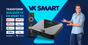 Receptor de TV Vivensis VX SMART SAT HD Android TV